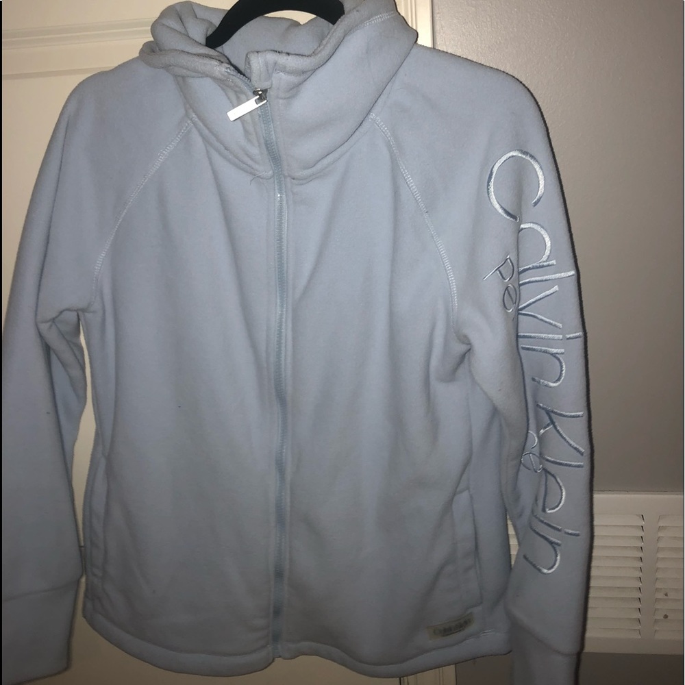 Calvin Klein jacket with hoodie